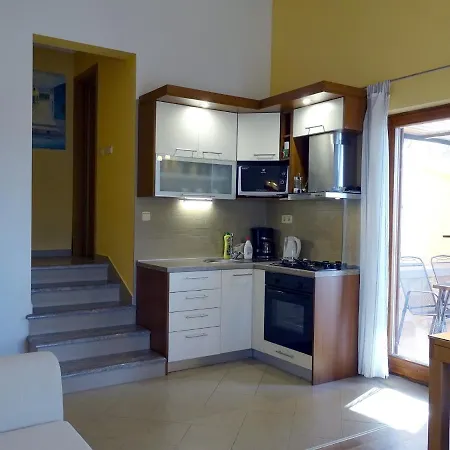 Orange & White Apartment